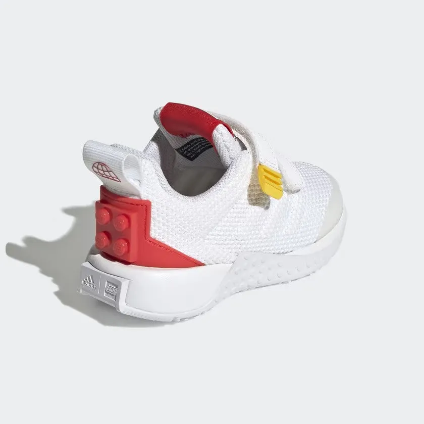 Adidas Infant Sportswear X Lego Sport Pro Shoes, Cloud White/Red