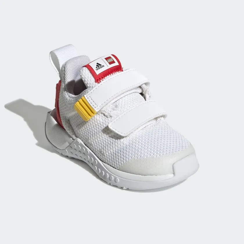 Adidas Infant Sportswear X Lego Sport Pro Shoes, Cloud White/Red