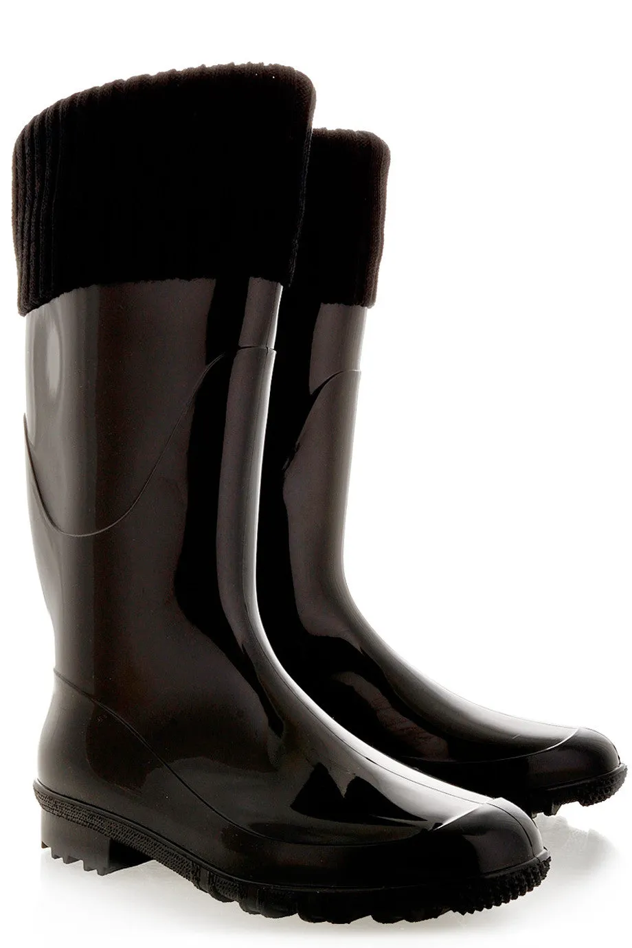 ALASKA Black Rubber Boots