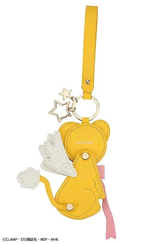 Card Captor Sakura Kero-chan Cerberus Key Ring Leather CLAMP Japan Limited