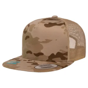 Flexfit Yupoong Classics Multicam Trucker Adjustable Snapback Cap