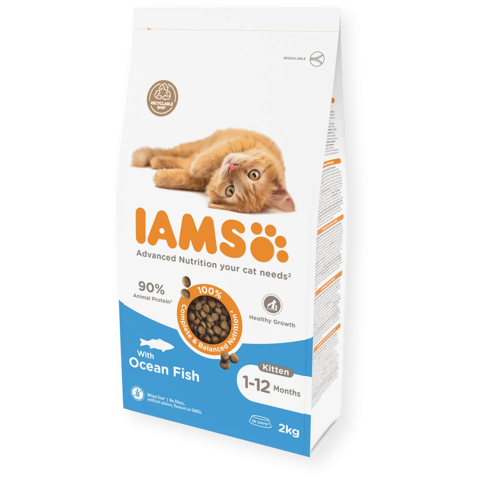 IAMS Advanced Nutrition Kitten with Ocean Fish 2kg