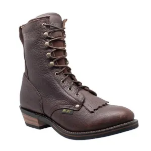 Men's 9" Chestnut Packer Leather Boots