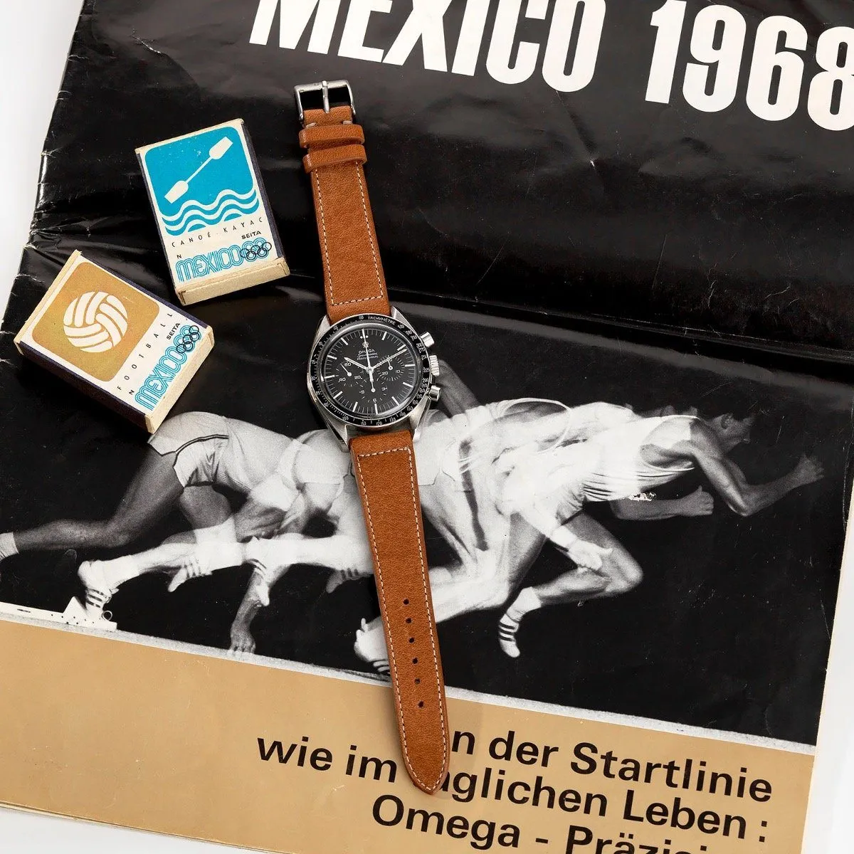 Omega 145.012 Tropical Speedmaster Mexican Olympics