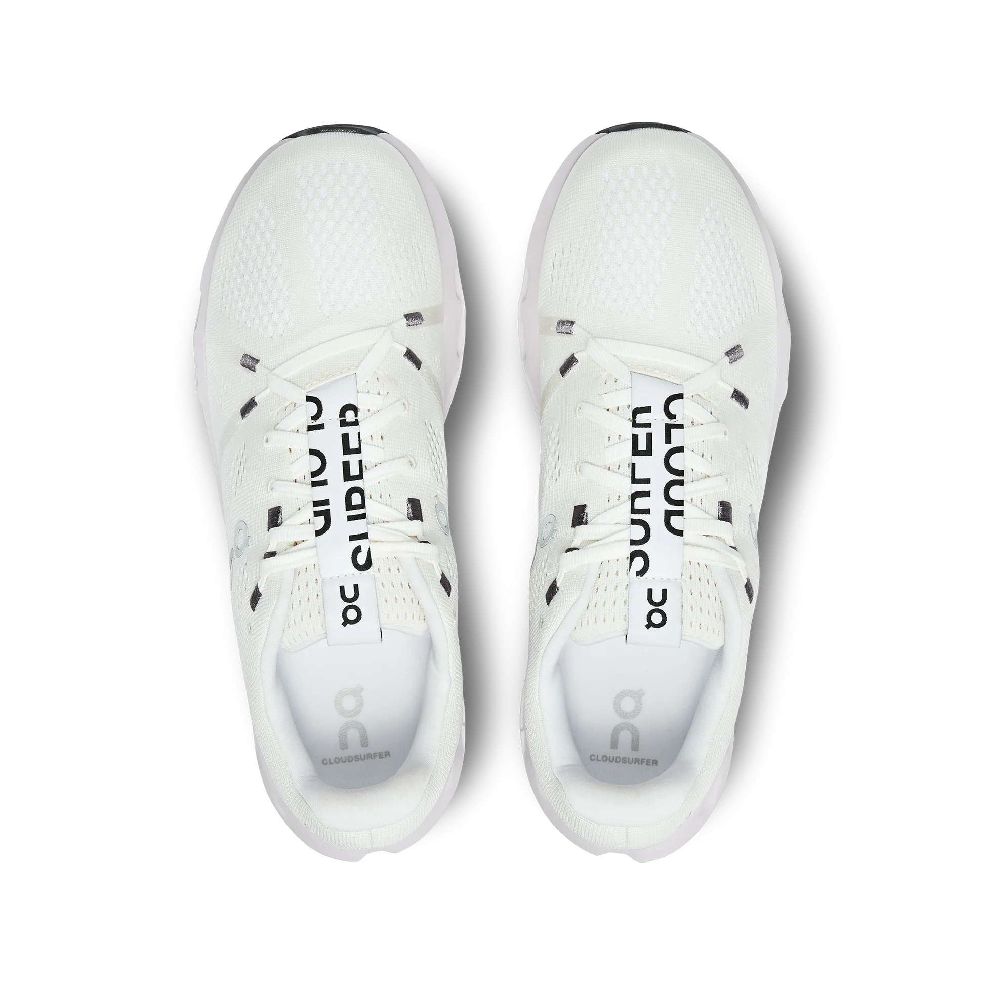 On Running Men's Cloudsurfer Shoes - White / Frost