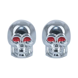 Oxford Skeleton Valve Caps Silver (OX766)