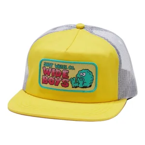 Snot Wide Boy Classic Trucker Hat Yellow