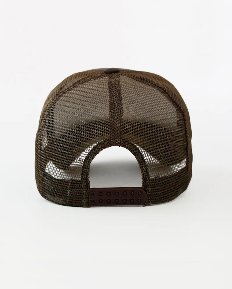 The Hat Depot - Sponge Basic One Color Trucker Cap