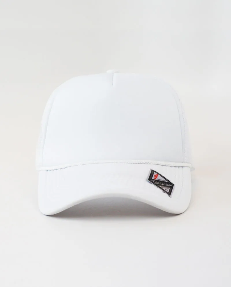 The Hat Depot - Sponge Basic One Color Trucker Cap